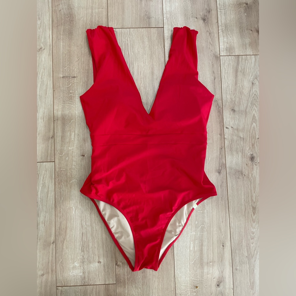Summersalt Red One-Piece Swimsuit